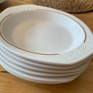 Vintage Syracuse China Gold Rim Soup / Pasta Bowl – Made in USA